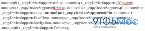 iOS代码泄漏iPhone 5数据接口可能为9针