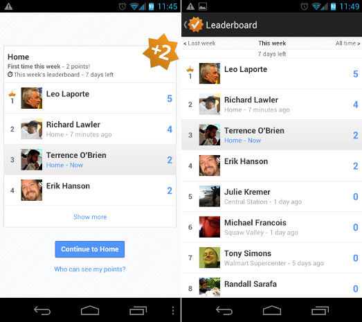 Google推出Leaderboard 或与Foursquare竞争